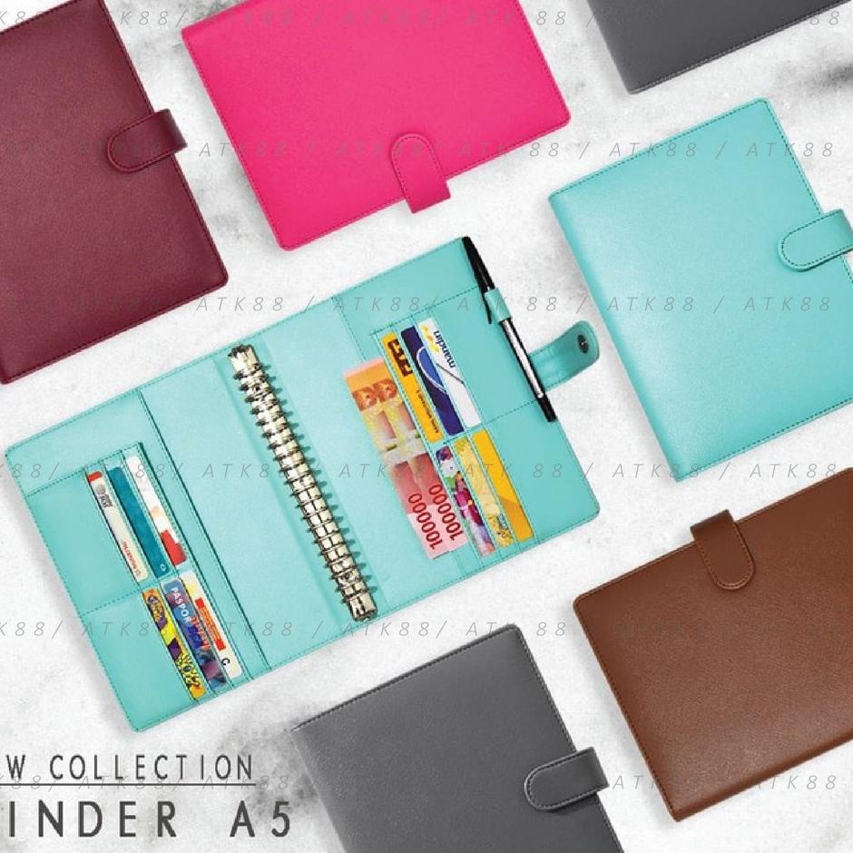 

DISKON BRANDS FESTIVAL BINDER POLOS KULIT 20 RING A5 