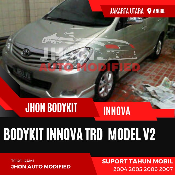 BODYKIT INNOVA TRD 2009 2010 2011 MODEL V2 BODYKIT TOYOTA INNOVA TRD