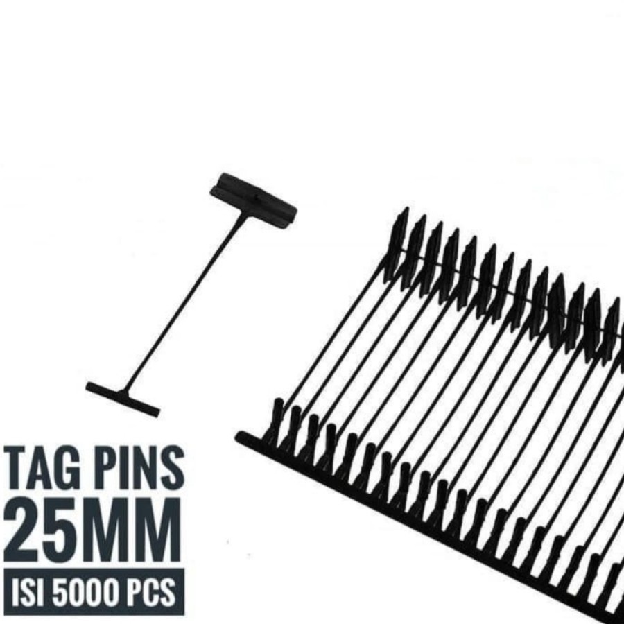 ISI 5000 PCS REFILL TAG GUN / TAG PIN ISI TEMBAKAN LABEL