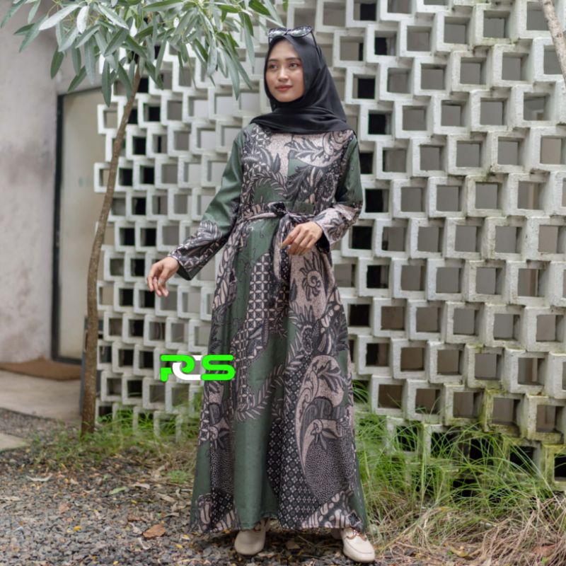MODEL GAMIS BATIK TERBARU KEKINIAN 2026 GAMIS BAJU GAMIS BATIK MODERN GAMIS BATIK BUSUI ATASAN GAMIS