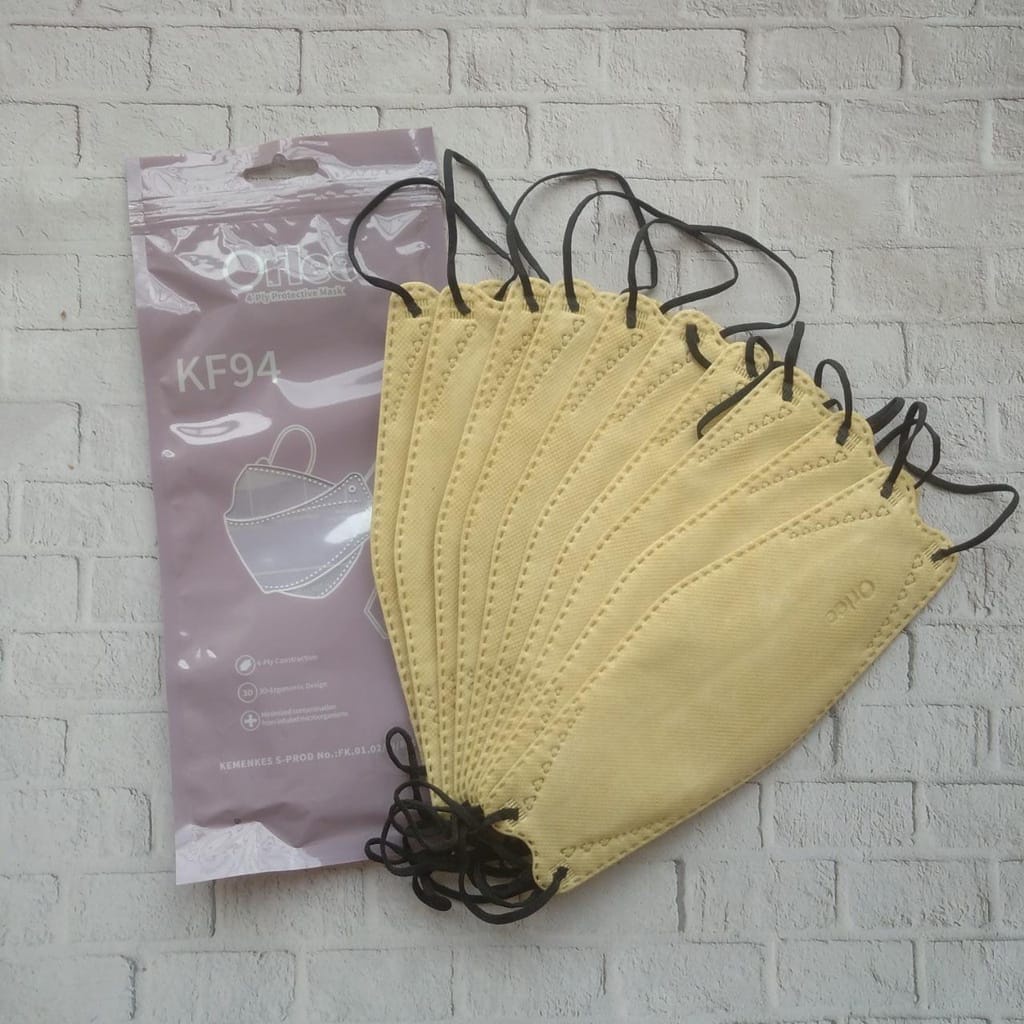 Masker KF94 4 Ply Orlee isi 10Pcs I Masker KF94 Orlee