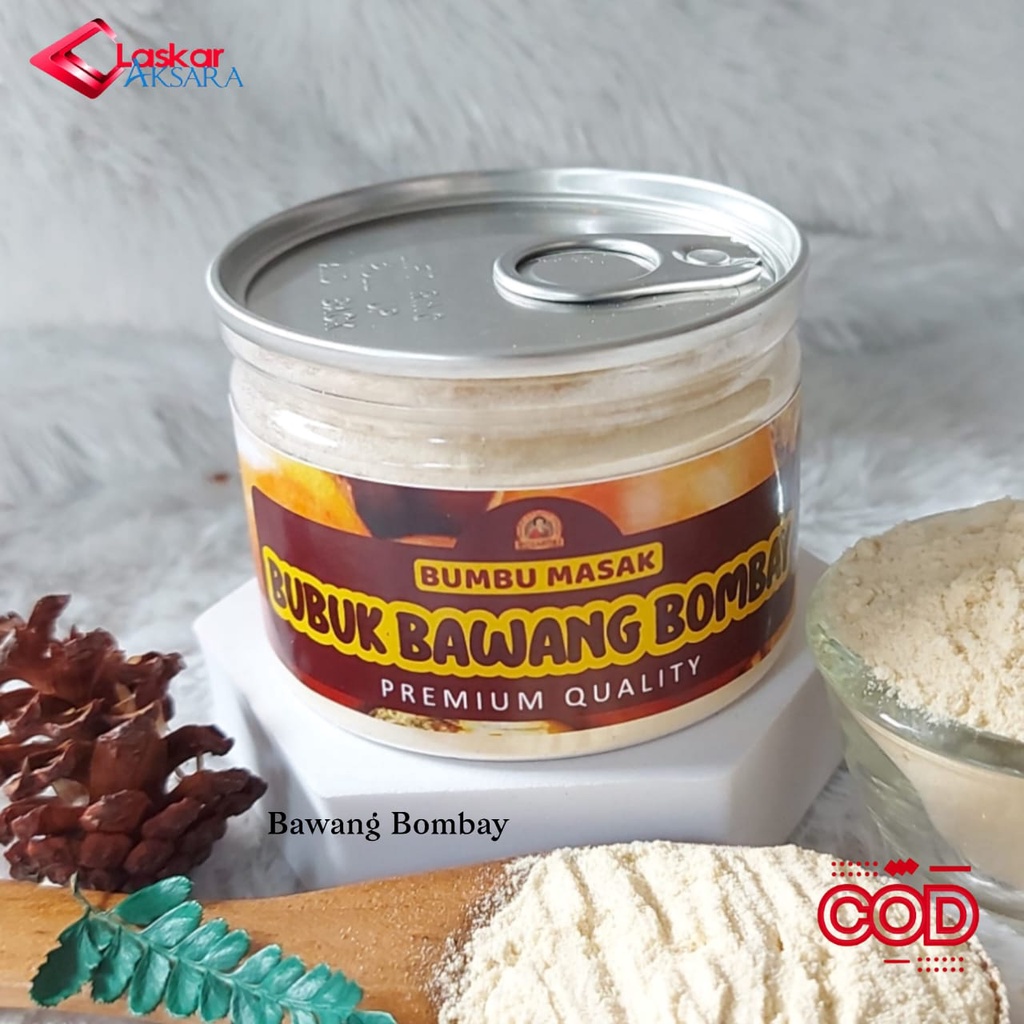 

Can - Rempah Bawang Bombay Bubuk Bumbu Dapur Bawang Bombay Pure Onion Powder / Premium