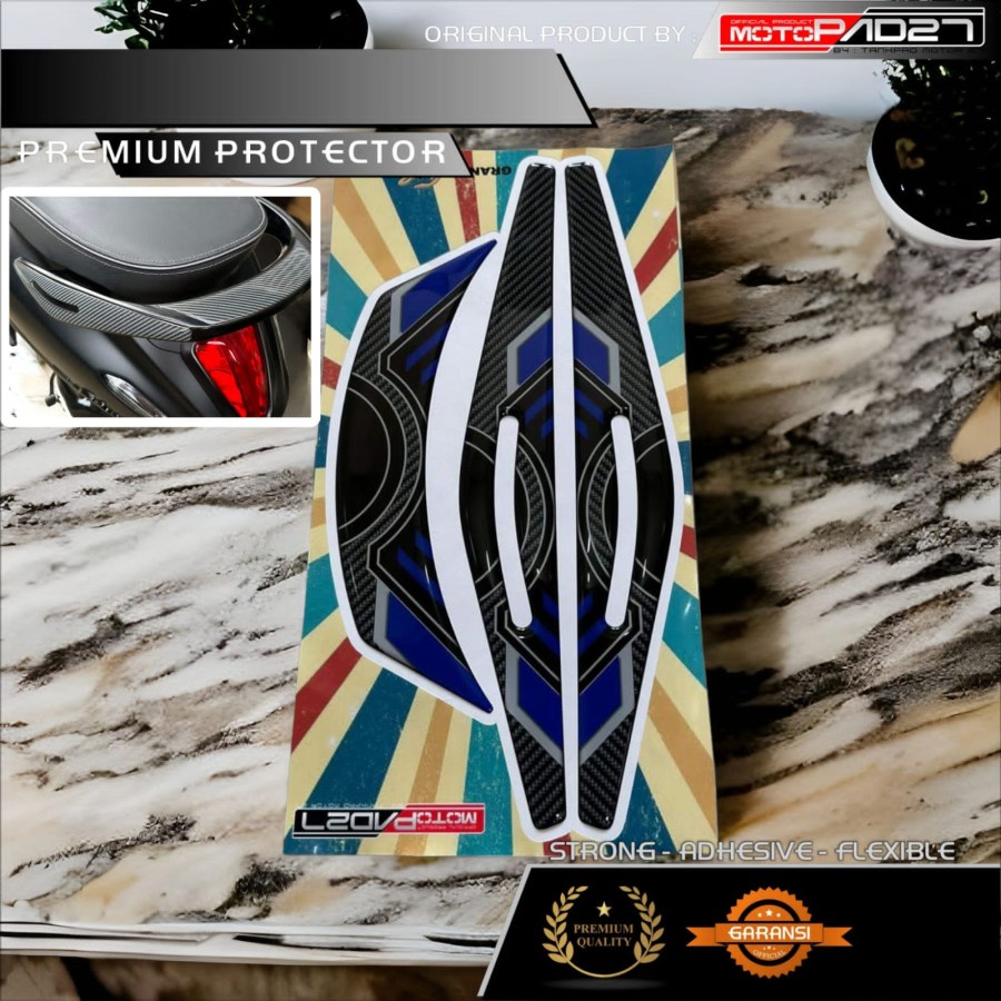 Motopad27 Stiker resin timbul behel protector Yamaha Grand Filano 2023