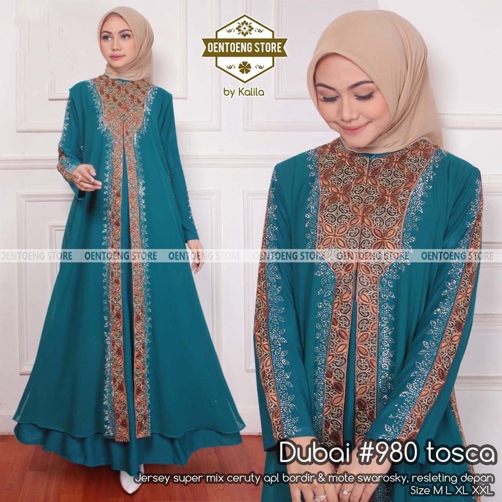 ABAYA DUBAI 980/GAMIS ABAYA TURKEY MAROON JUMBO LD 120/ABAYA TURKEY WARNA CERAH