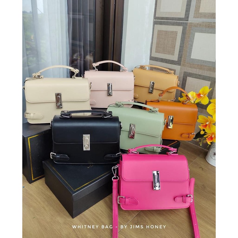 Whitney Bag Jims Honey Original Tas Selempang Wanita Simple Korea Trendy Fashion