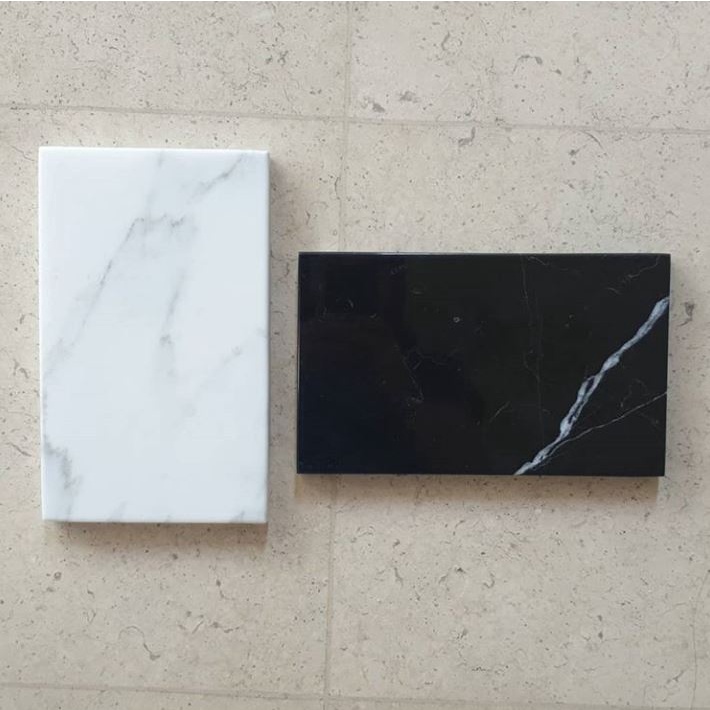 

[Marbelical] Nero Marquina Black Marble 20x40cm