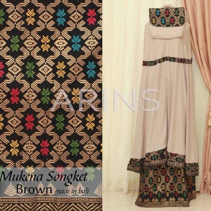mukena songket prada prada Exclusive