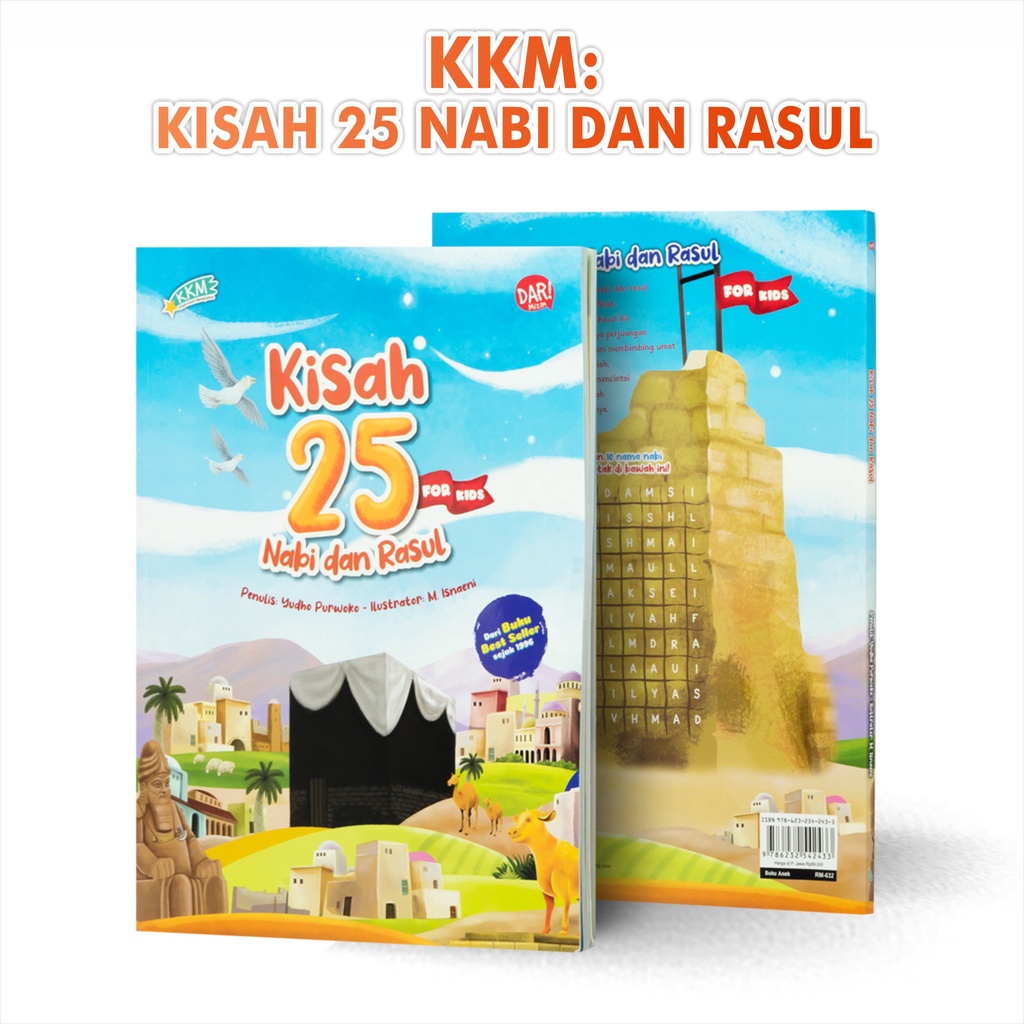 Buku Anak / KKM : Kisah 25 Nabi Dan Rasul For Kids - Yudho Purwoko