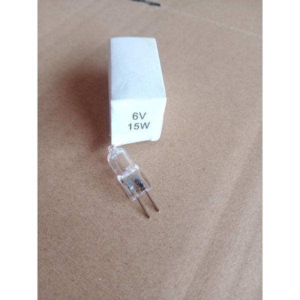 Lampu bolham senter 6volt 15w. bohlam kecil jarum.emergency dan merk lainnya
