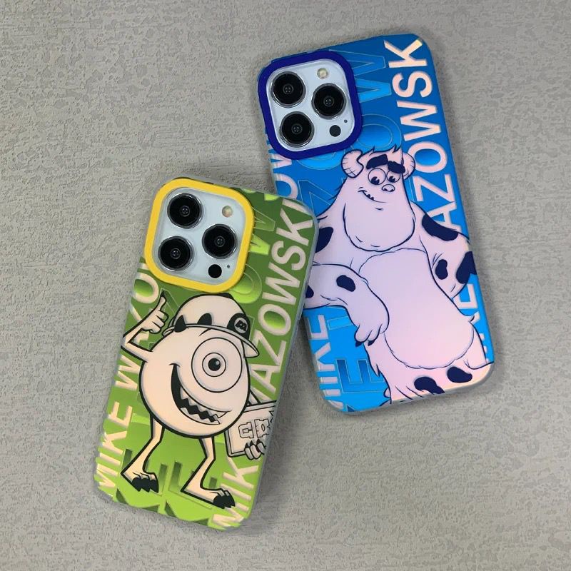 NEW PREMIUM Case !! MONSTER INC EXCLUSIVE PRINT  SOFTCASE IPHONE 14PROMAX 14PRO 14PLUS 14 13PROMAX 13PRO 13 12PROMAX 12PRO 12 11PROMAX 11 SOFTCASE