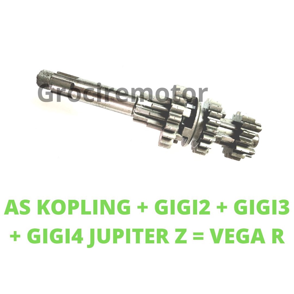 ORI BARU ASLI As kopling gigi rasio vega zr jupiter z robot gigi as gir AS KOPLING+GIGI2+GIGI3+GIGI4