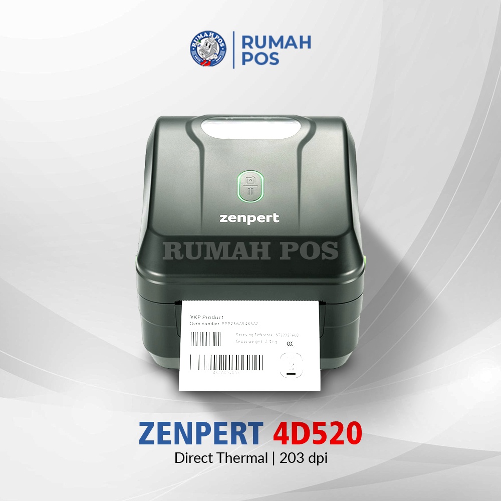 

Printer Barcode TSC Zenpert 4D520 Cetak Direct Thermal USB