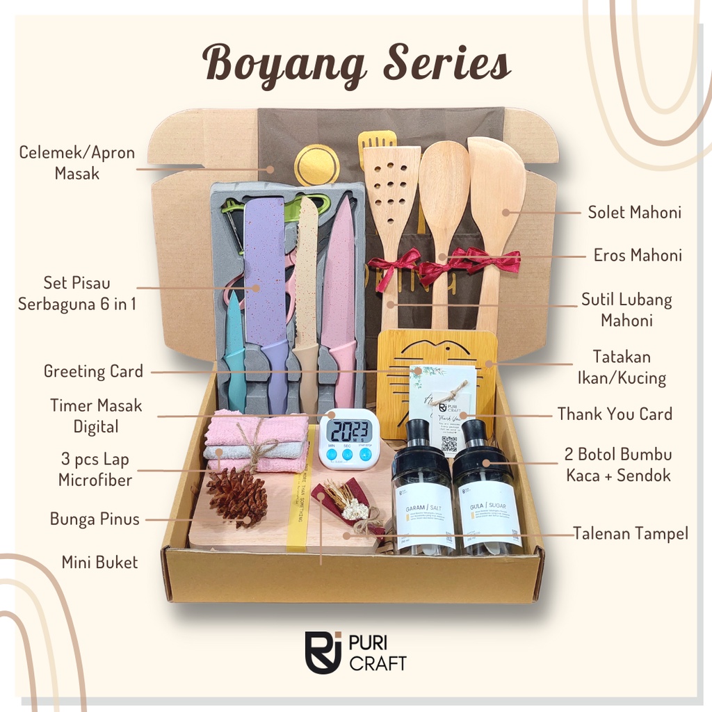 BOYANG Series / Hampers Nikah / Hampers Lebaran / Kado Guru / Kado Nikahan / Kado Pernikahan / Hampers Nikahan