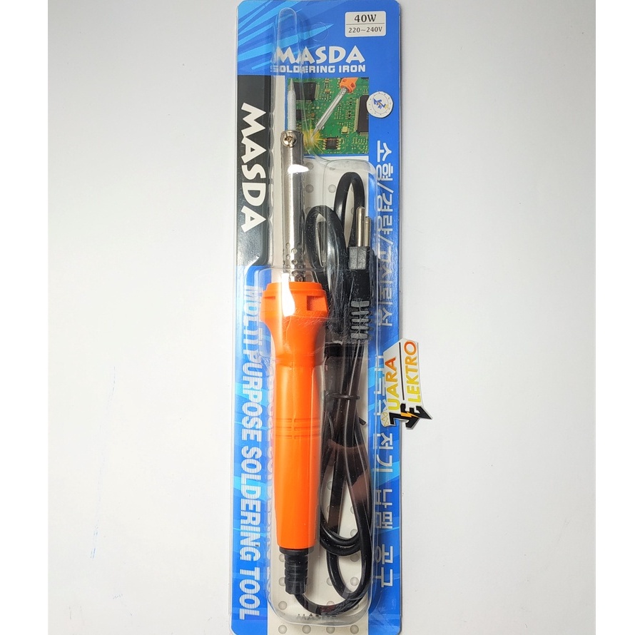 Solder Masda 40 Watt | MASDA Korea Soldering Iron 40 WATT | Soldering Iron 40 Watt Masda