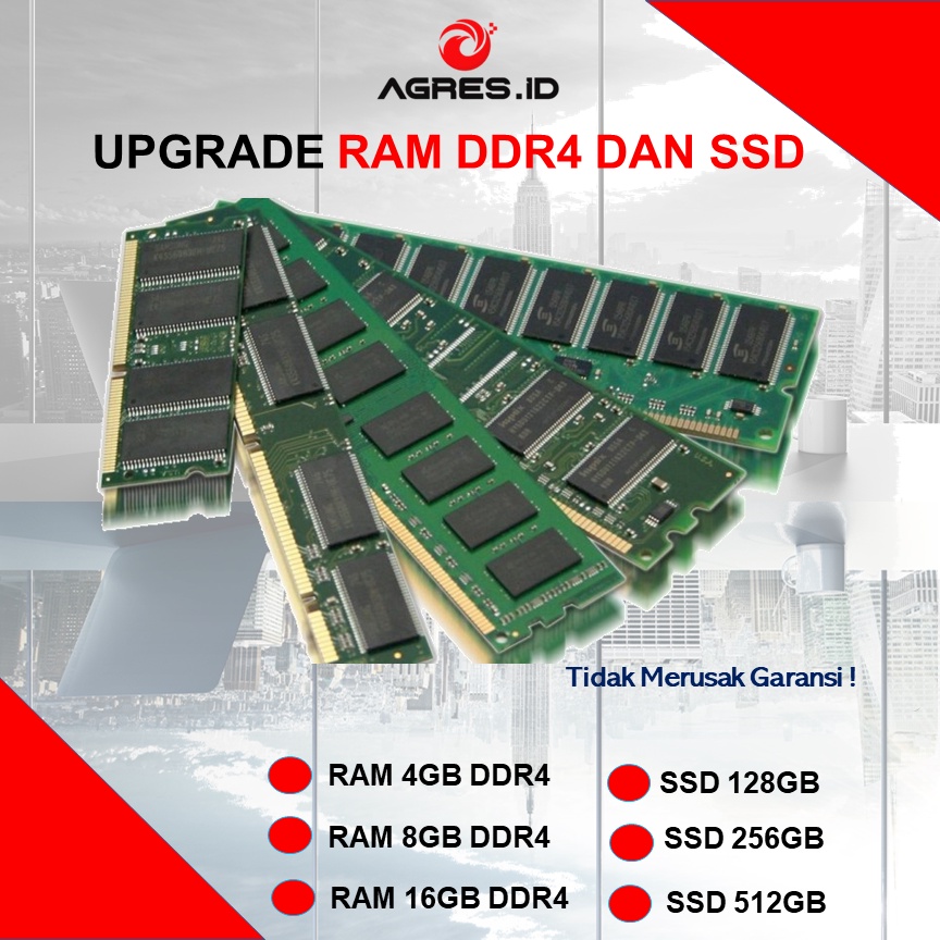 UPGRADE RAM & SSD UNTUK PEMBELIAN LAPTOP DI TOKO INI DDR4 DDR5 NVME GEN 3 NVME GEN4 HIGH SPEED