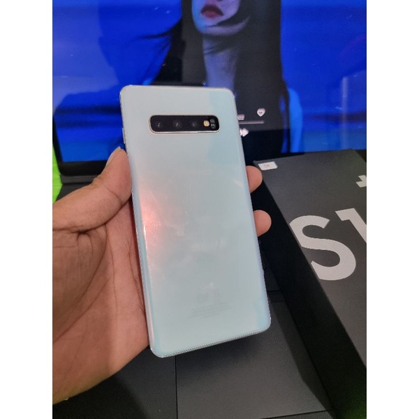 Samsung Galaxy S10 Plus / S10+ 128GB Second Resmi SEIN Fullset