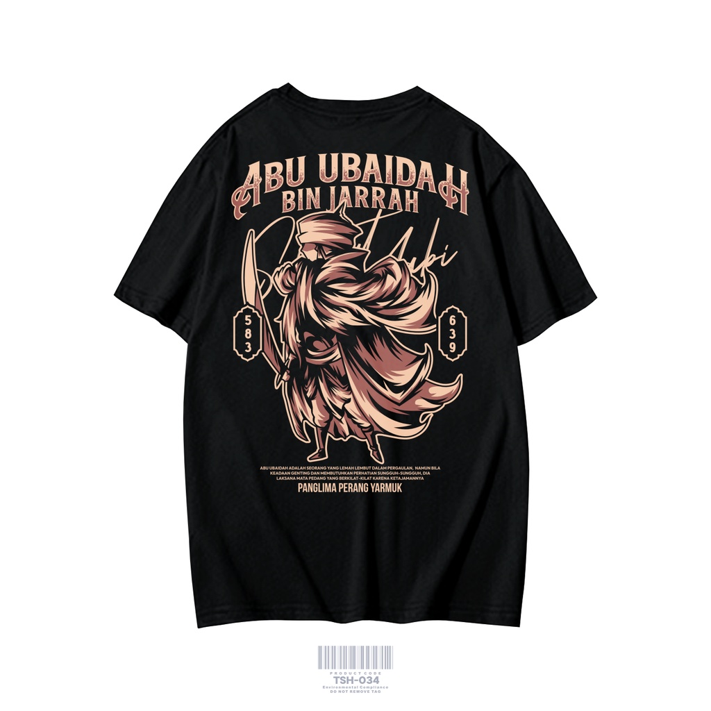 KAOS SANTRI ABU UBAIDAH BIN JARRAH BAJU DAKWAH TERBARU