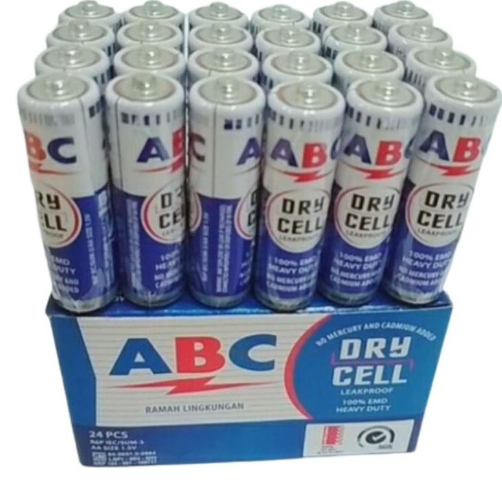 ➩ baterei abc AA biru isi 24 pcs ✼