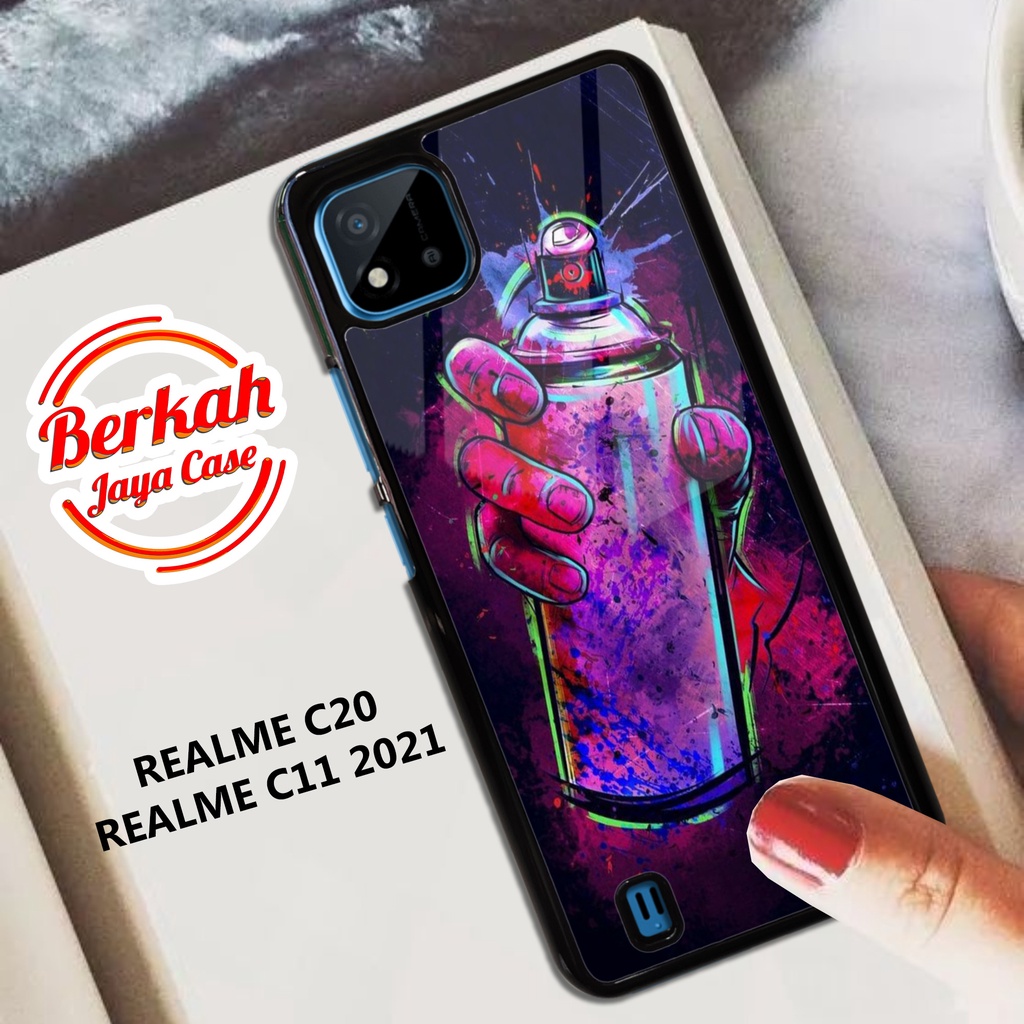 Case REALME C20/C11 2021 Casing REALME C20/C11 2021 Case GRAFITYZOMB02 Casing Hardcase Premium Case 