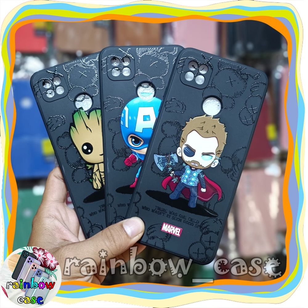XIAOMI REDMI 10A / 9C CASE KARAKTER SUPERHERO MARVEL