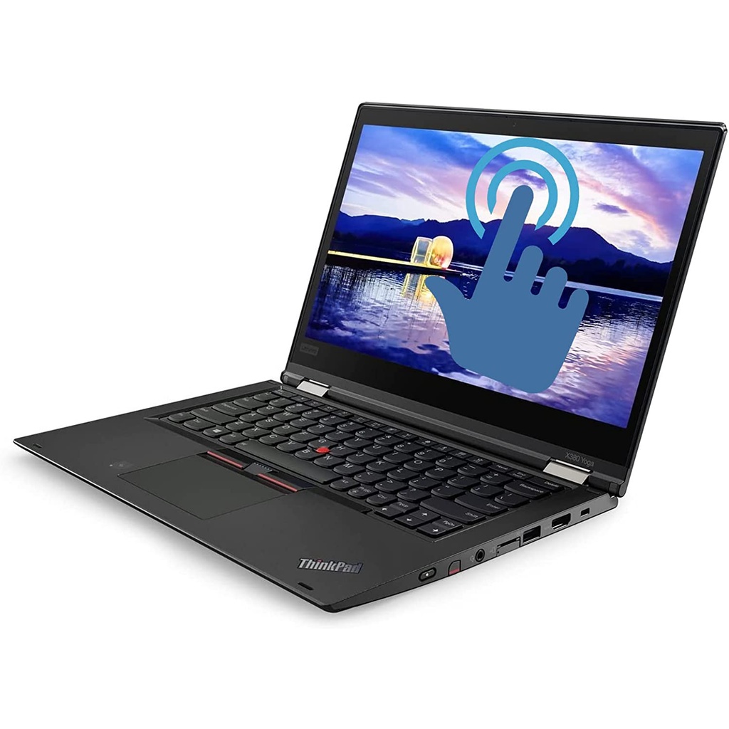 Lenovo Thinkpad Yoga X380 Intel Core i5 Gen 8 Ram 8GB SSD 256GB Win 10 Siap Pakai Bergaransi