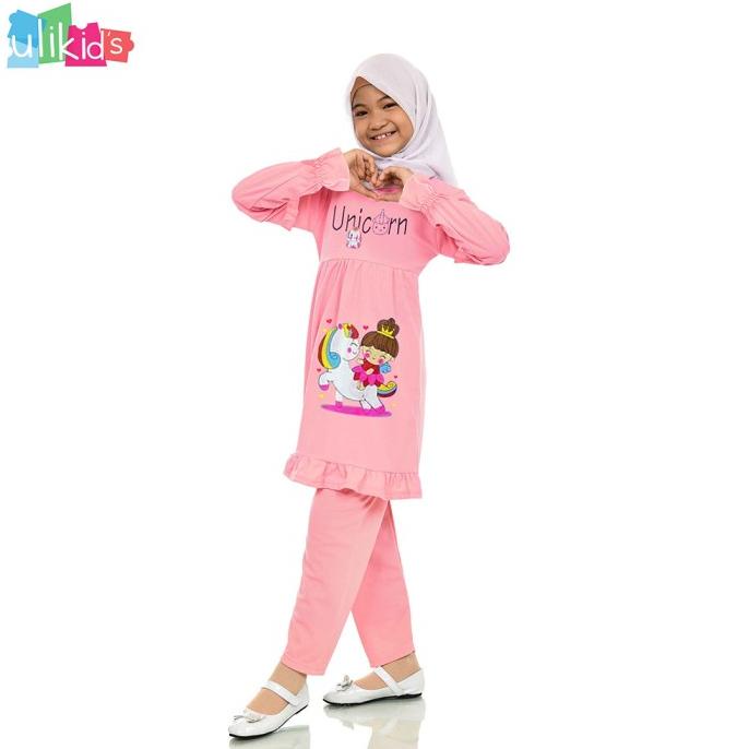 Ulikids Setelan Baju Muslim Anak Perempuan Baju Anak Perempuan Modern