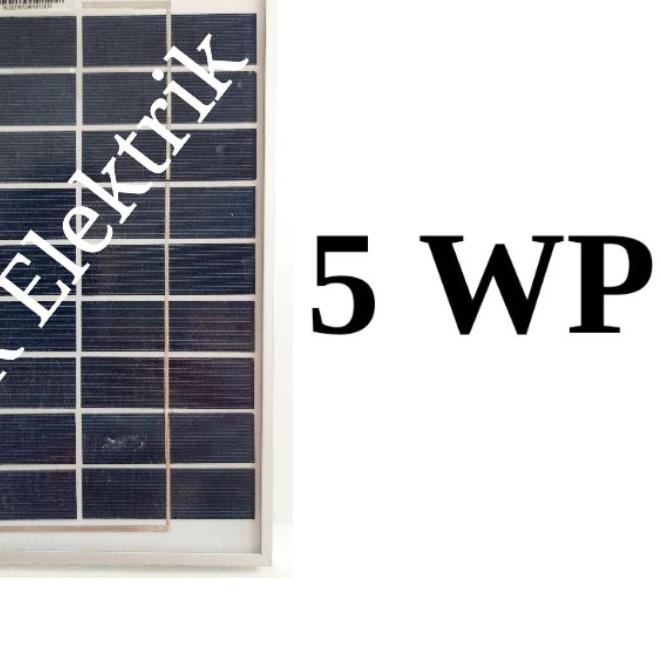 ♣ Solar Panel Solar Cell Panel Surya 5wp Poly 5 Wp Polycrystalline ▲