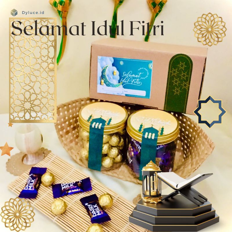 

Hampers idul Fitri / parcel lebaran / ramadhan / door gift viral by.dyluce.id