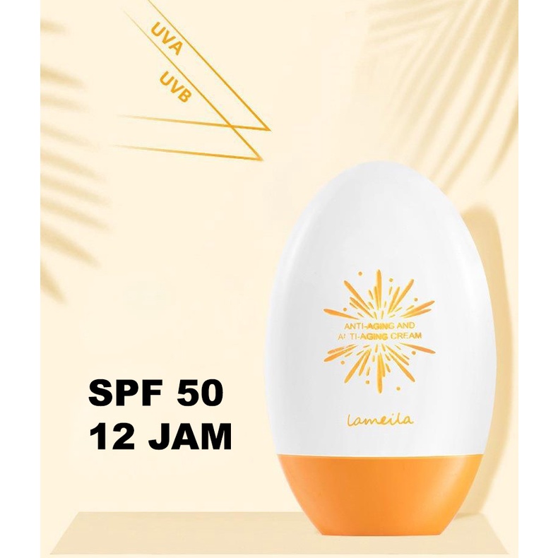 LAMEILA Sunscreen  Sunblock Gel Wajah Dan Badan Spf 50 Tahan 12 Jam LA065