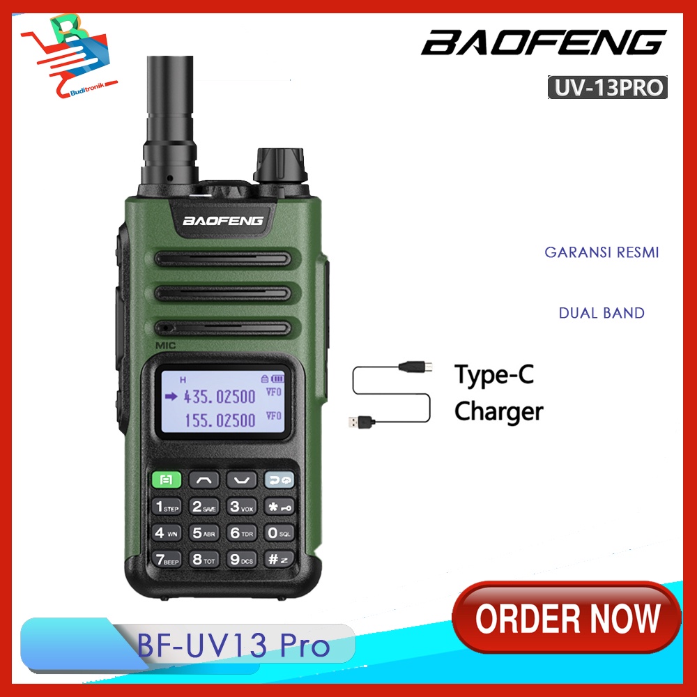 BAOFENG BF-UV13 Pro Dual Band / Ht Baofeng V 13 Pro Original