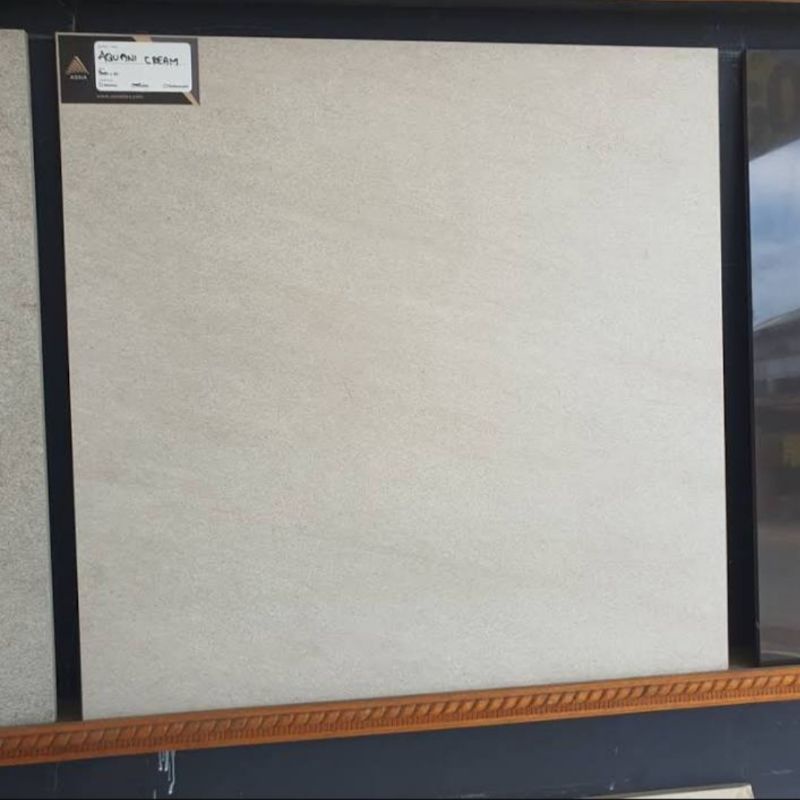 Granite Lantai 60x60 Kw1 Arna Aquani Cream Tekstur Kasar
