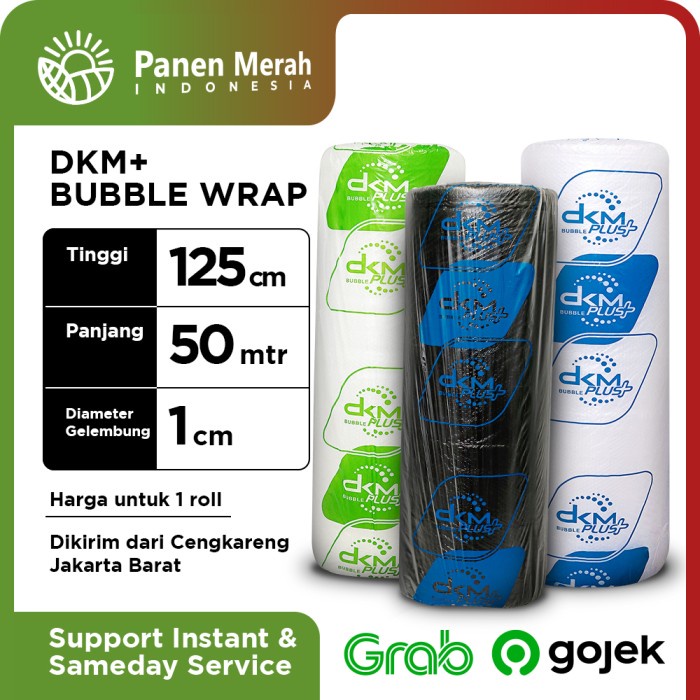 

Plastik Bubble Buble Wrap 125cm x 50m Bubble Wrap DKM Plus Murah