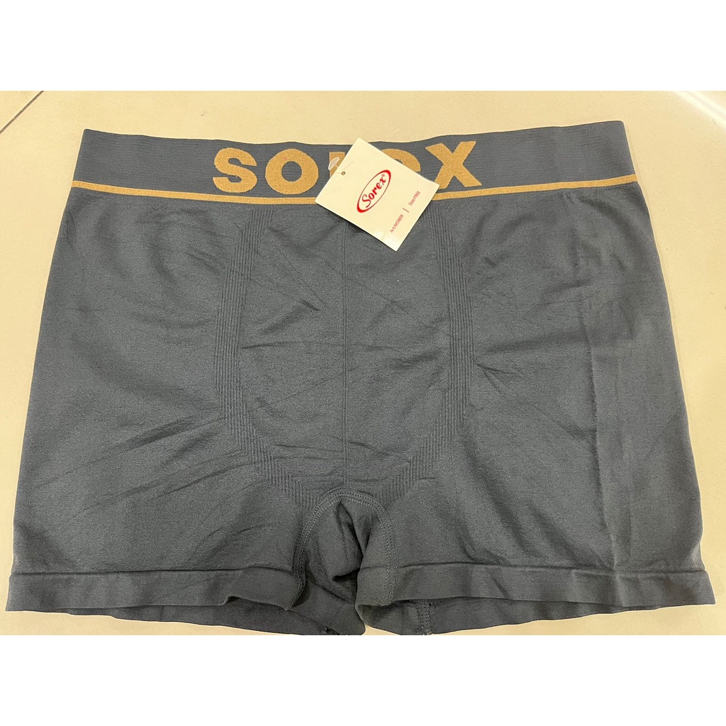 JUMBOO !! HARGA 1PCS  BOXER COWOK LAKI 3809 SOREX - BOXER SOREX COWOK LAKI - Sorex boxer LK M 3809 jumbo size setara 4L-5L seamless CELANA DALAM PRIA BOXER JUMBO BOXER SEAMLESS SOREX BB 75 - 100