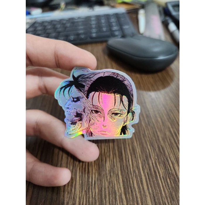 

Sticker Hologram Anime - PSH1491 - Attack On Titan - Levi