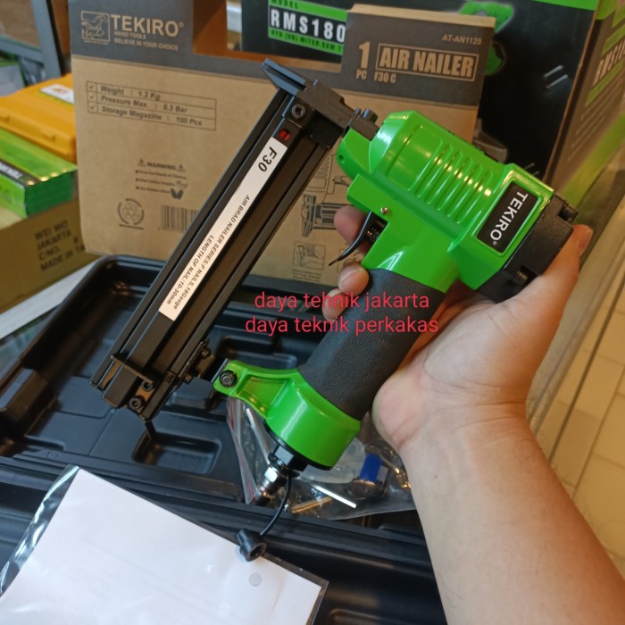 

tekiro air nailer f30 / alat paku tembak tekiro f30 / paku angin f30 mt