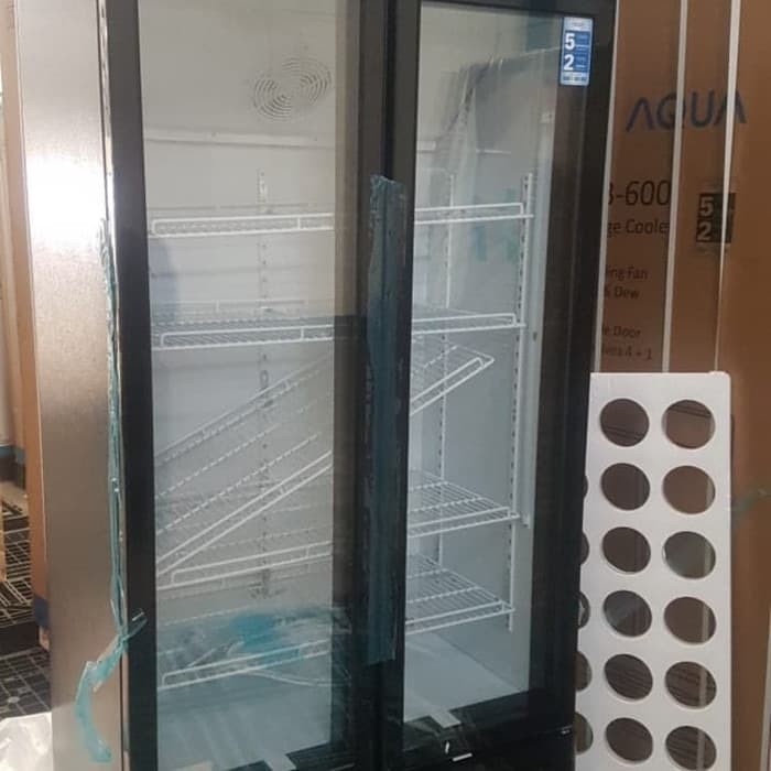 SHOWCASE AQUA 2PINTU AQB710 aqb-710 AQB 710 new