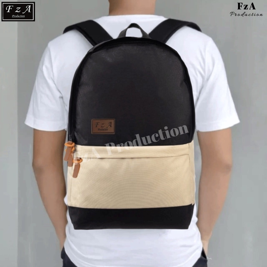 FzA Official - Tas Ransel Gendong Laptop Distro Sekolah Kuliah Pria Wanita Backpack Murah Original Tas Punggung Laptop - CCQT