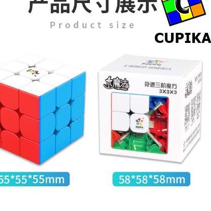 ➯ Rubik 3x3 Yuxin Little Magic Magnet Magnetic YLM Original Stickerless ۩