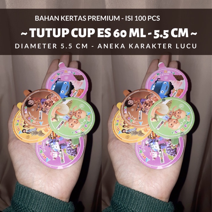 ~~~] Jual Tutup Cup Es Krim - Jual Tutup Cup Es Krim Kartun - Jual Tutup Ic