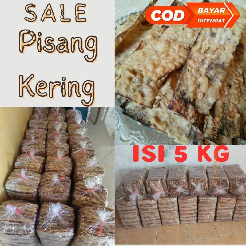 

Sale Pisang Ambon Kering isi 5 KG