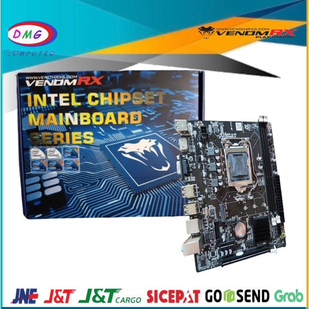 Motherboard Venom Rx H61 Socket 1155 SUPPORT M.2 NVME