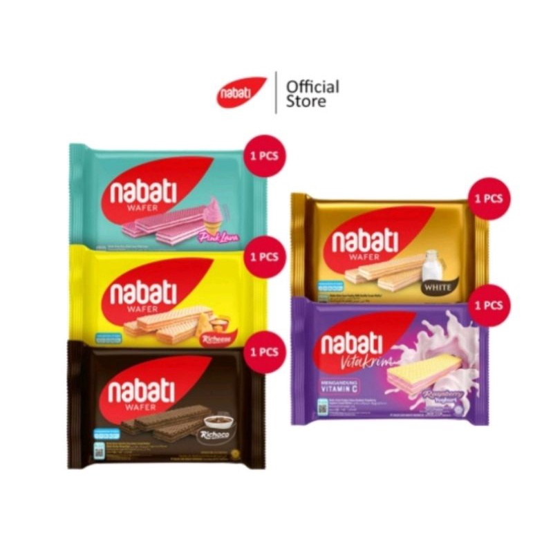 

N_S_Y Nabati Wafer dengan varian rasa 29gram