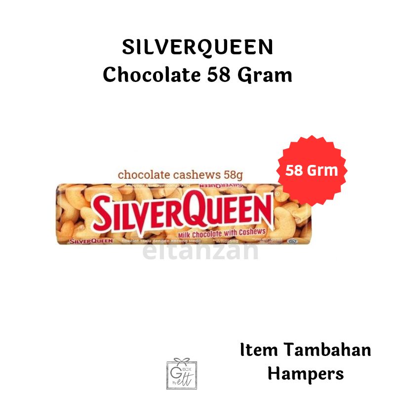 Sliverqueen Chocolate Almond | Silverqueen Chocolate Cashew 58gr