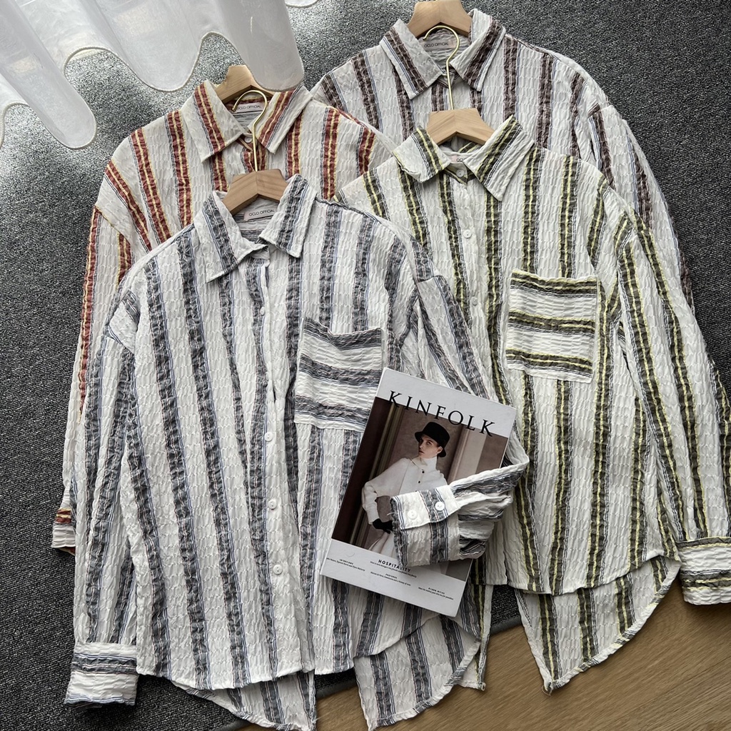 Oclo | Loaska Shirt casual stripe