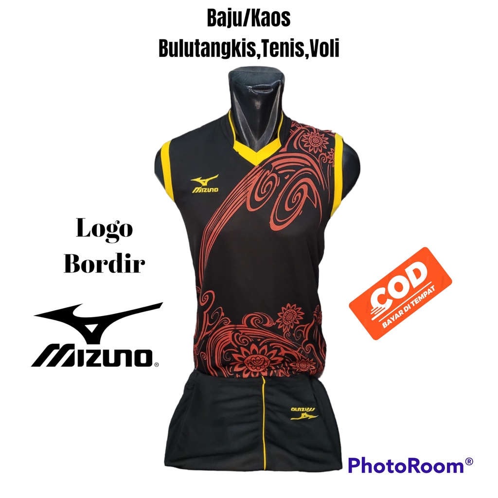 Kaos setelan singlet baju olahraga basket bulutangkis voli pria dan wanita