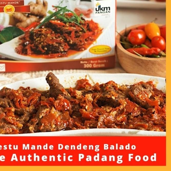 

♘ [Terlaris] Restu Mande Dendeng Sapi Balado Dendeng Kemasan 300 gram ➴