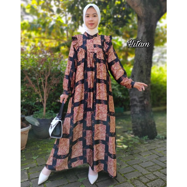 Gamis Maxmara Luxury /Dress Motif Maxmara Lux /Abaya Maxmara Lux