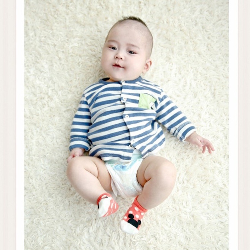 MoonLand Kaos kaki karakter anak import imut / Kaos kaki bayi anti slip / Kaoskaki anak breathable BB07