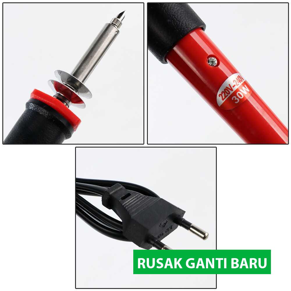 

(BISA COD!!!) AH Royal Slap-Up Solder Lukis Pyrography Wood Carving Pirograbador - PAC904