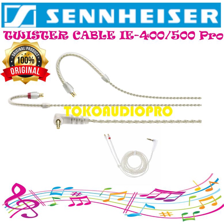 Sennheiser IE 400/500 Pro Twisted Cable Sennheiser IE400 pro IE500 Pro